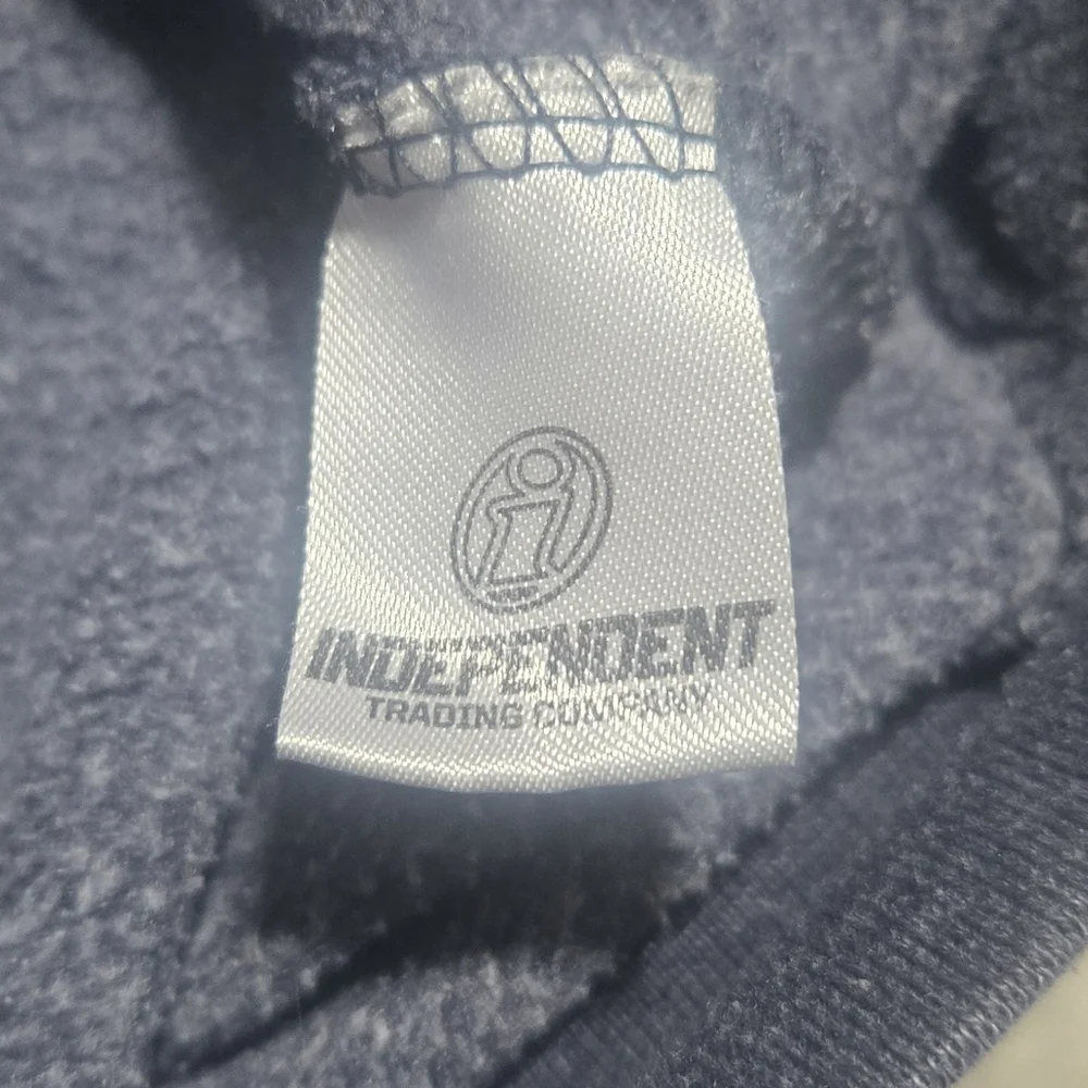 Yeti Logo Pullover Hoodie Blue-Gray Men's Sz M Yeti Coolers Camping Outdoors - Picture 7 of 7
